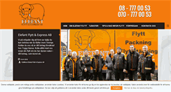 Desktop Screenshot of elefantflytt.se
